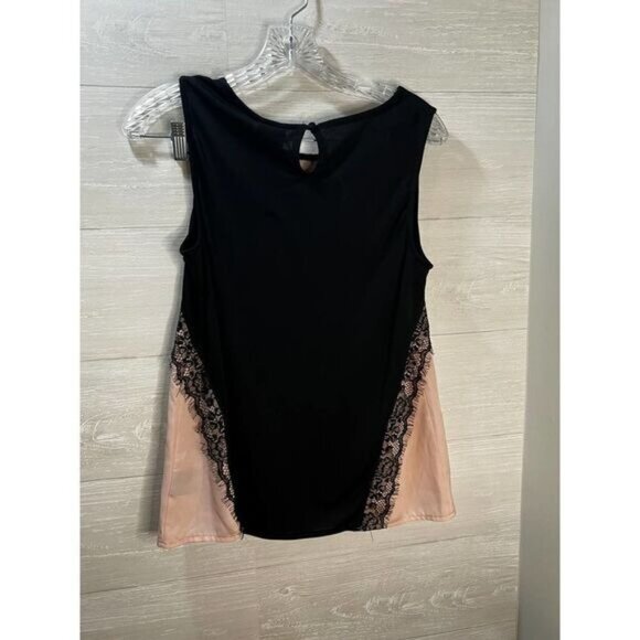Worthington Sleeveless Cami Top with Lace Detail MP - Picture 2 of 5